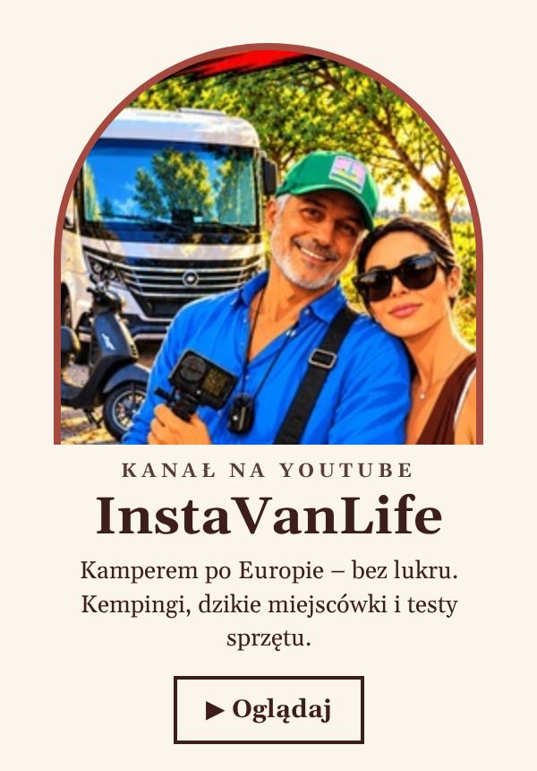 InstaVanLife – kanał o podróżach kamperem na YouTube